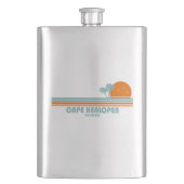 Cape lopen HenDelaware Sun Palm Trees Flacon (Voorkant)