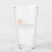 Cape lopen HenDelaware Sun Palm Trees Glas (Achterkant)