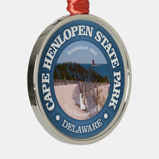 Cape lopen HenSP Metalen Ornament (Rechts)