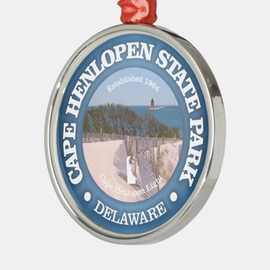 Cape lopen HenSP Metalen Ornament (Links)