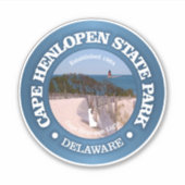 Cape lopen HenSP Sticker (Voorkant)