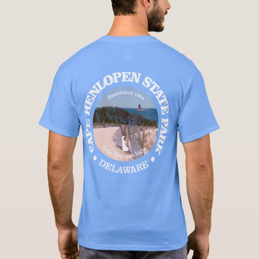 Cape lopen HenSP T-Shirt (Achterkant)