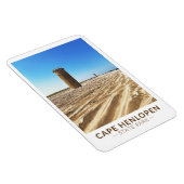 Cape lopen Henstate Park Delaware Waterverf Magneet (Rechterzijde)