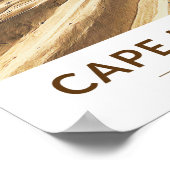 Cape lopen Henstate Park Delaware Waterverf Poster (Hoek)