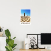 Cape lopen Henstate Park Delaware Waterverf Poster (Thuiskantoor)
