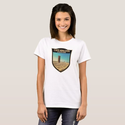 Cape lopen Henstate Park Delaware Waterverf T-shirt (Voorkant volledig)