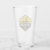 Cape lopen Stad Park Glas (Achterkant)