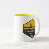 Cape lopen Stad Park Tweekleurige Koffiemok (Voorkant rechts)