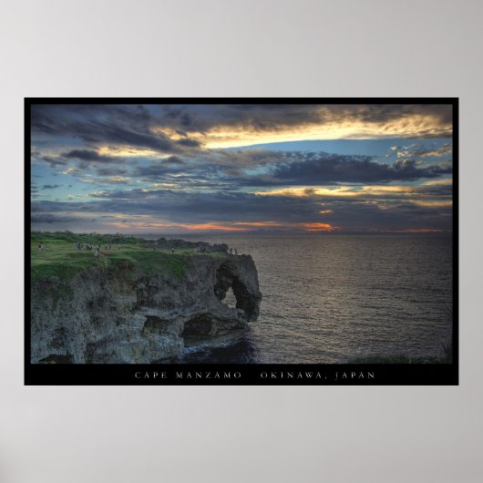 Cape Manzamo Poster (Voorkant)