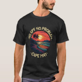 Cape May Beach Gezegden T-shirt (Voorkant)