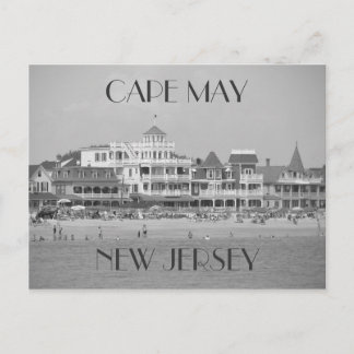 Cape May Black & White Briefkaart
