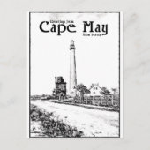 Cape May Briefkaart (Voorkant)