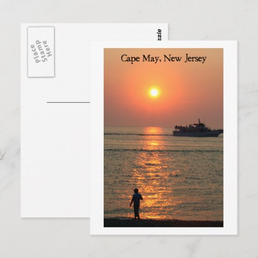 Cape May Briefkaart (Voorkant / Achterkant)