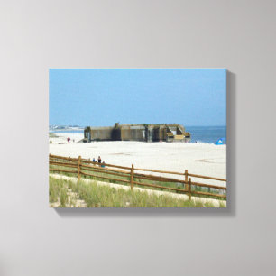 Cape May Bunker Canvas Afdruk