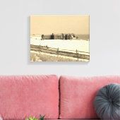 Cape May Bunker Canvas Afdruk (Insitu (Woonkamer))