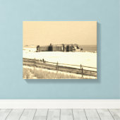 Cape May Bunker Canvas Afdruk (Insitu (Houten vloer))