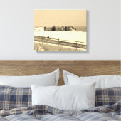 Cape May Bunker Canvas Afdruk (Insitu (Slaapkamer))
