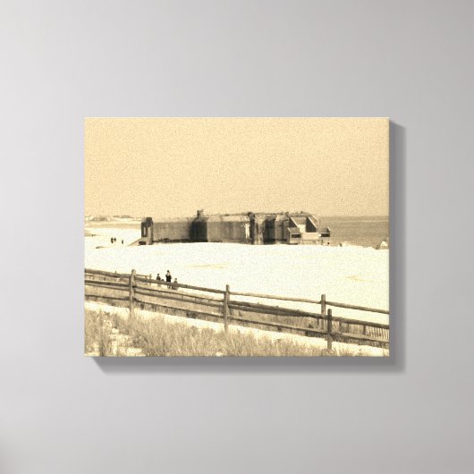 Cape May Bunker Canvas Afdruk (Voorkant)