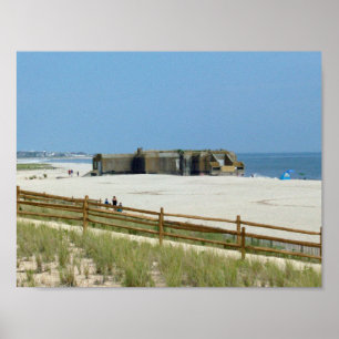 Cape May Bunker Poster