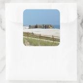 Cape May Bunker Vierkante Sticker (Tas)