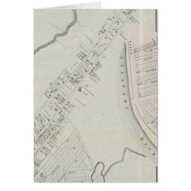 Cape May City en Zee Grove, New Jersey (Voorkant)