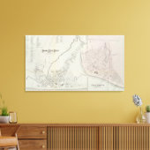 Cape May City en Zee Grove, New Jersey Canvas Afdruk (Insitu (Woonkamer))