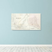 Cape May City en Zee Grove, New Jersey Canvas Afdruk (Insitu (Houten vloer))
