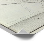 Cape May City en Zee Grove, New Jersey Poster (Hoek)