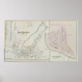 Cape May City en Zee Grove, New Jersey Poster (Voorkant)