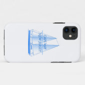 Cape May Coastal Nautical Sailing Sailor Case-Mate iPhone Case (Achterkant (horizontaal))