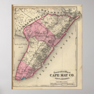 Cape May County, NJ Poster