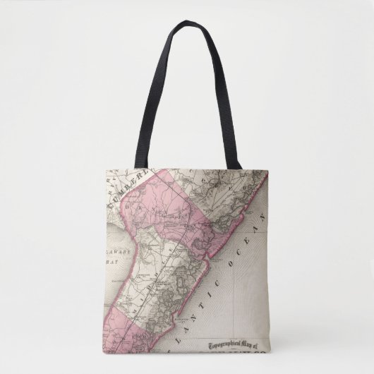 Cape May County, NJ Tote Bag (Voorkant)