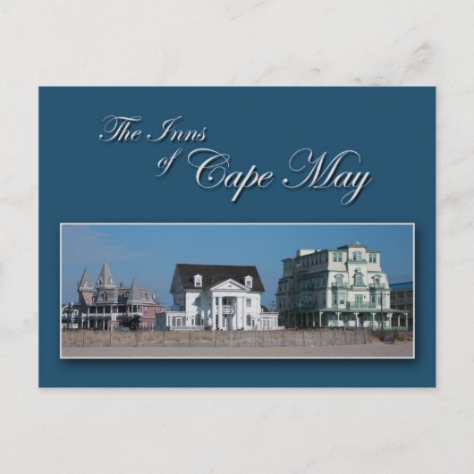 Cape May Inns Briefkaart (Voorkant)
