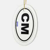 Cape May. Keramisch Ornament (Links)