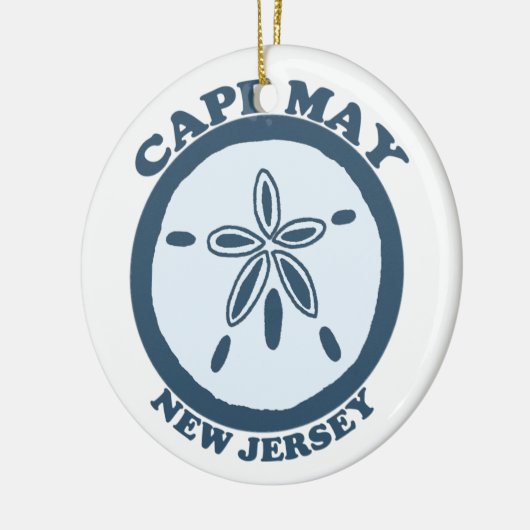 Cape May. Keramisch Ornament (Links)