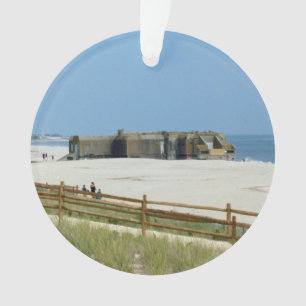 Cape May Lighthouse & Bunker Ornament