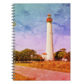 Cape May Lighthouse Canvas Print Notitieboek (Voorkant)