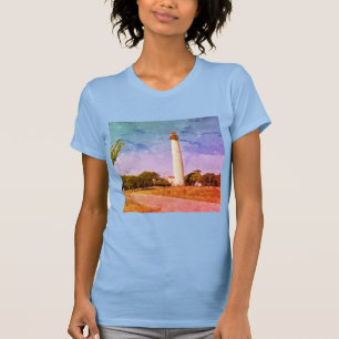 Cape May Lighthouse Canvas Print T-shirt