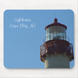 Cape May Lighthouse Close-up Mousepad Muismat