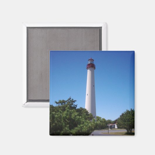 Cape May Lighthouse Magnet (Voorkant / Achterkant)