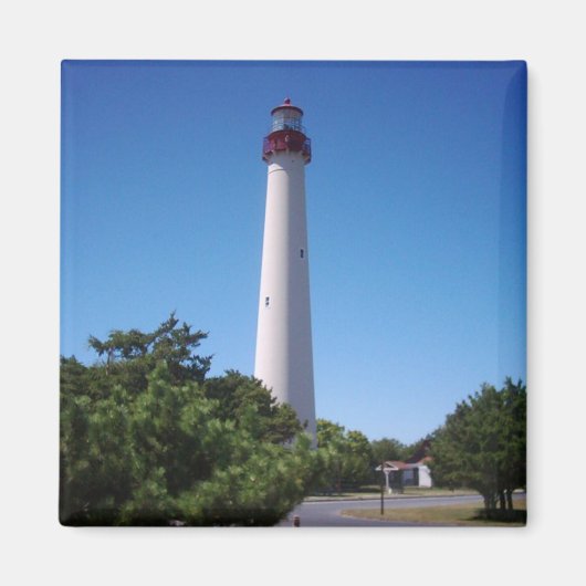 Cape May Lighthouse Magnet (Voorkant)