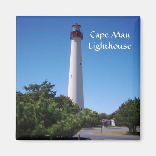 Cape May Lighthouse Magnet (Voorkant)
