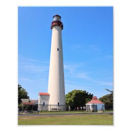 Cape May Lighthouse, New Jersey Foto Print Afdruk