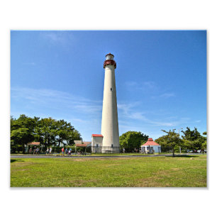 Cape May Lighthouse, New Jersey Foto Print Foto Afdruk