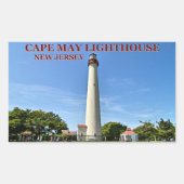 Cape May Lighthouse, New Jersey Stickers (Voorkant)