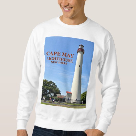 Cape May Lighthouse, New Jersey Sweatshirt (Voorkant)