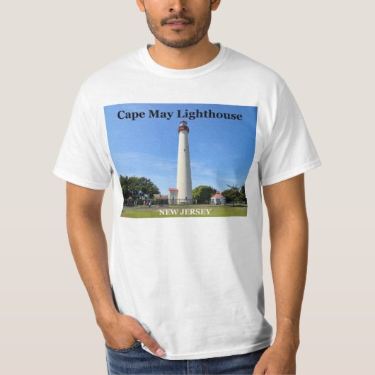 Cape May Lighthouse, New Jersey T-Shirt (Voorkant)