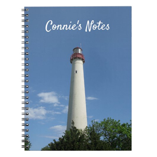 Cape May Lighthouse New Jersey WritJournal Notitieboek (Voorkant)