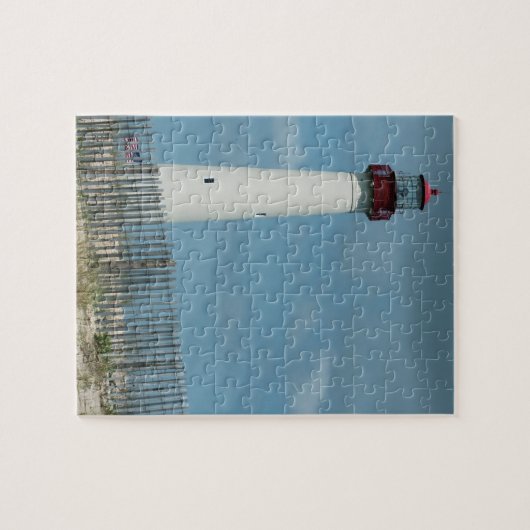 Cape May Lighthouse Puzzle Legpuzzel (Horizontaal)