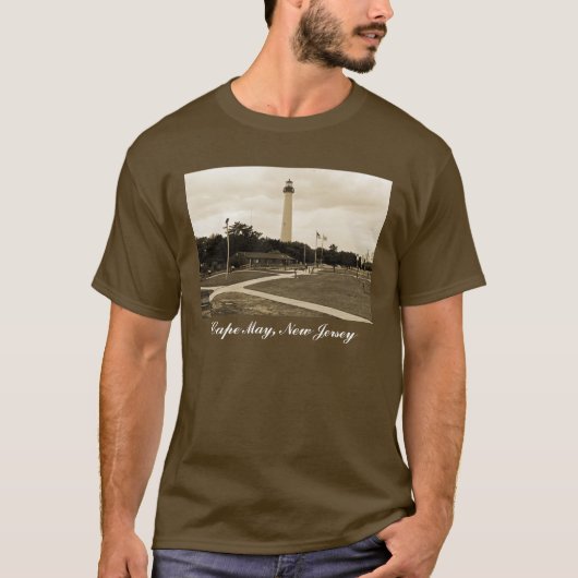 Cape May Lighthouse T-Shirt (Voorkant)